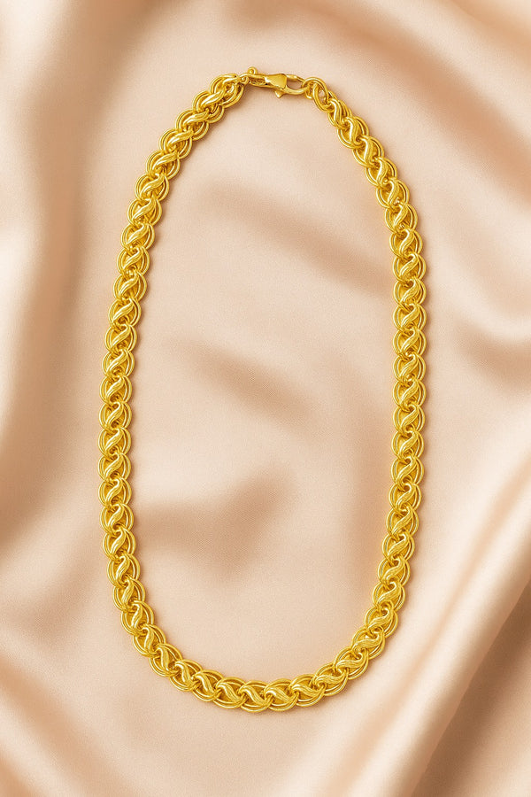 Premium Gold Plated Designer Chain for Men & Women