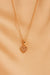 Gold Plated Heart Pendant Necklace