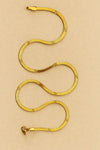 Unisex Gold-Plated Snake Chain Necklace – Stylish Daily Wear Chain for Men & Women