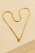 Unisex Gold-Plated Snake Chain Necklace – Stylish Daily Wear Chain for Men & Women
